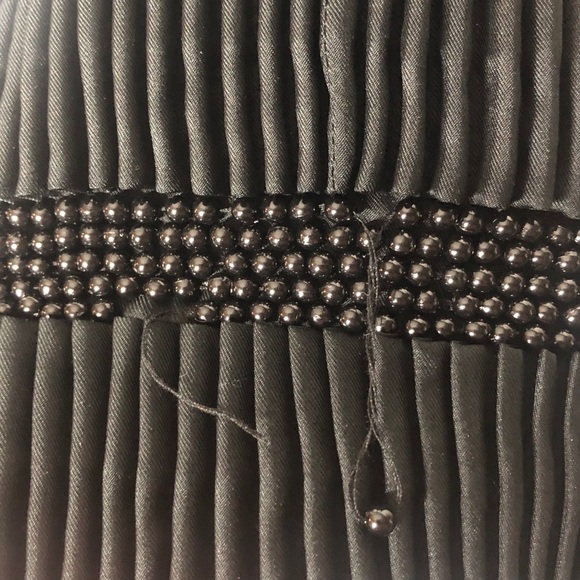 Anthropologie Yoana Baraschi black silk dress XS - Picture 6 of 7